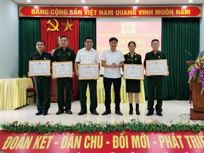 Hội Cựu chiến binh phường Ngọc Hà tổ chức Hội nghị thi đua yêu nước 
