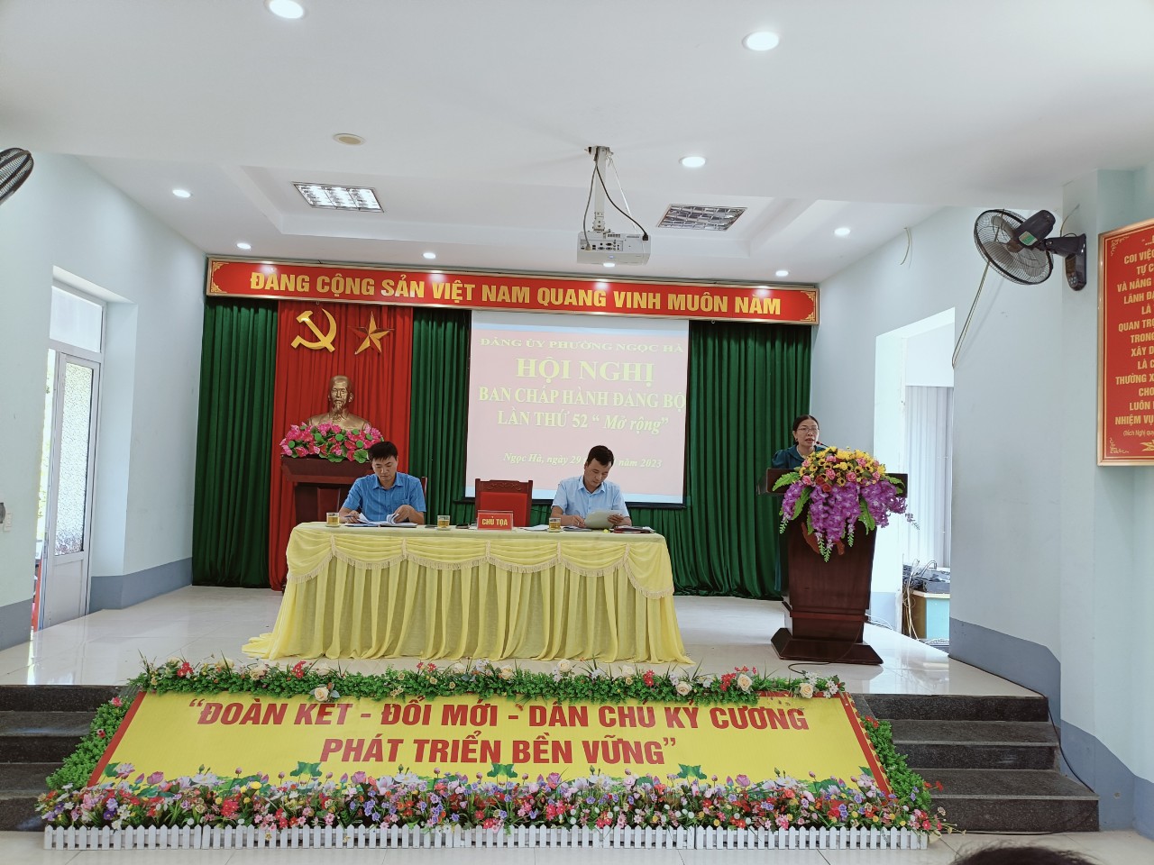 Đảng bộ phường Ngọc Hà tổ chức Hội nghị Ban chấp hành lần thứ 52 (mở rộng)