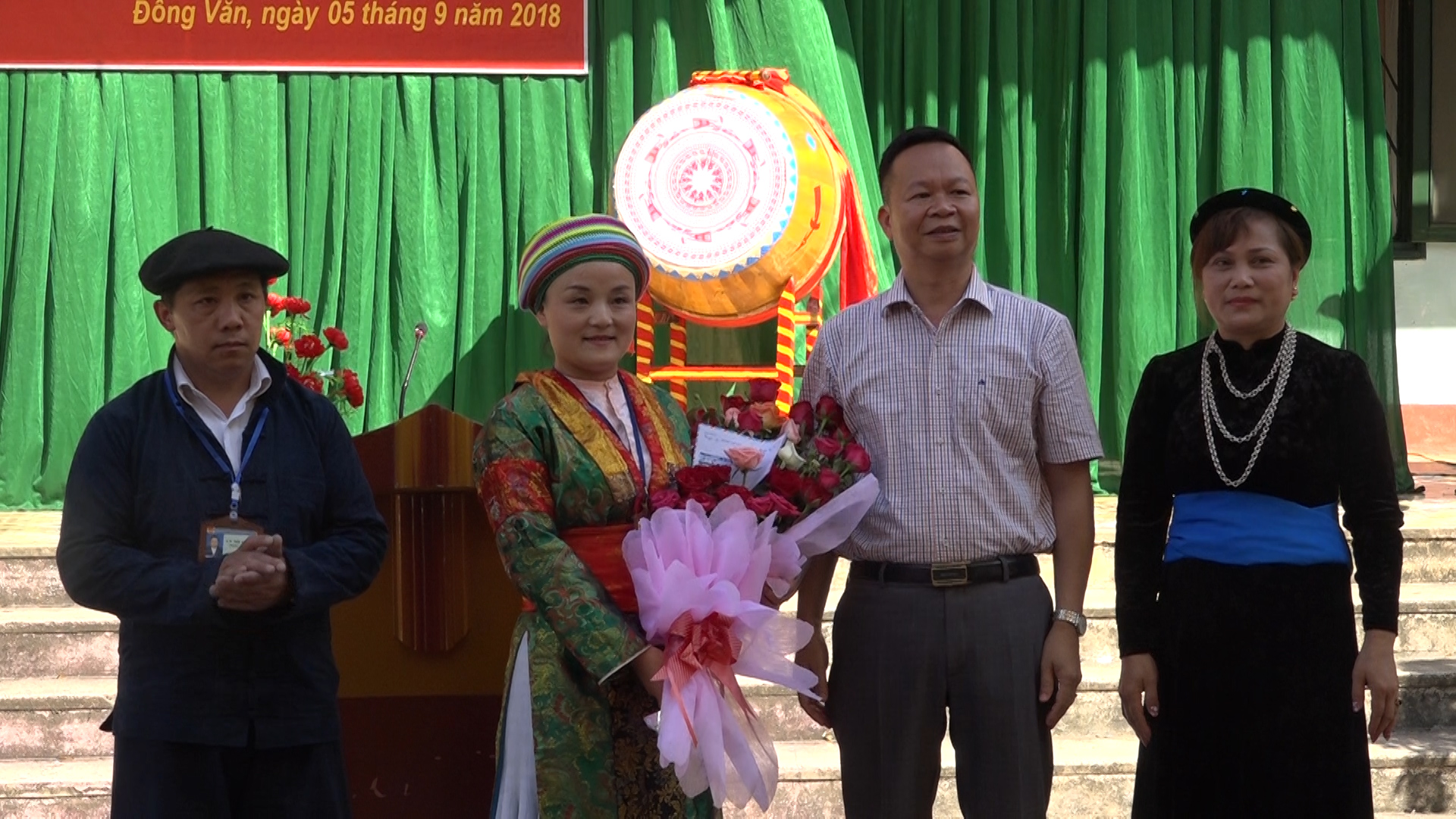 Không gian thưởng trà- giới thiệu sản phẩm nông sản thuộc Chương trình CPRP và công bố chỉ dẫn địa lý của tỉnh Hà Giang