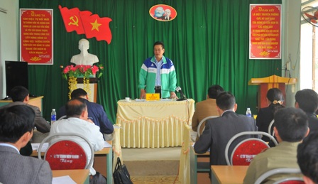Thành ủy Hà Giang tổ chức công bố quyết định về công tác cán bộ